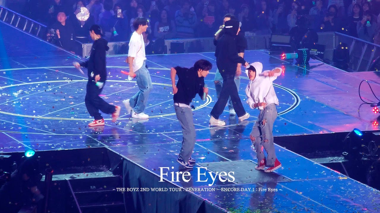 20231201 더보이즈 THE BOYZ 2ND WORLD TOUR : ZENERATION – ENCORE DAY 1 : Fire Eyes (더비로그 / THEB)