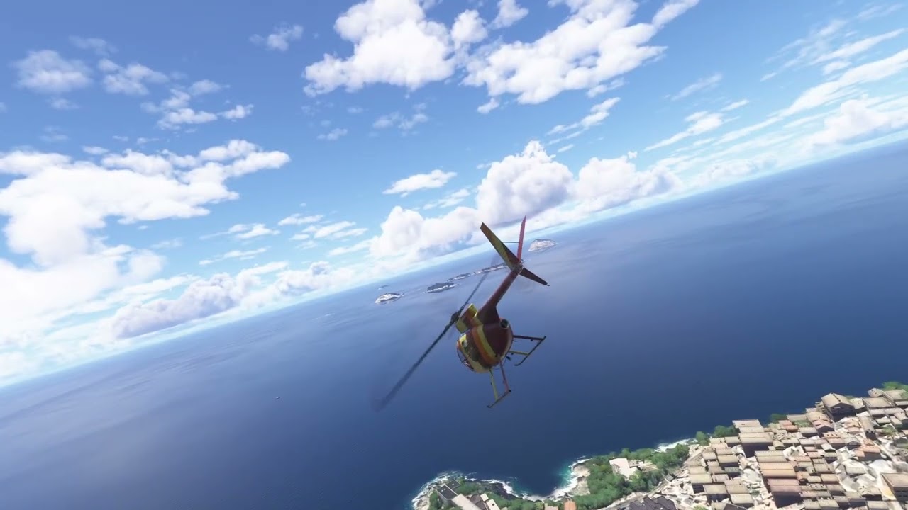 Magnum AI  Low Level Flying Over Rio de Janeiro