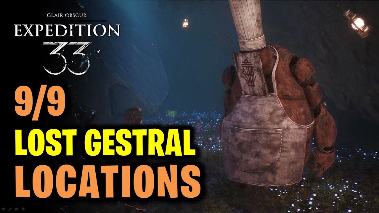 All 9 Lost Gestrals Locations | Clair Obscur: Expedition 33