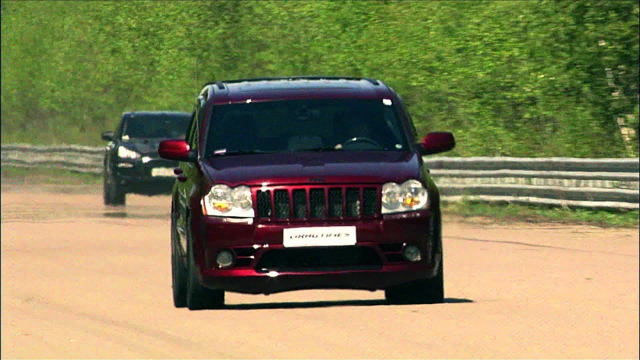 Jeep SRT-8 vs Ford Mustang vs Porsche 911 Turbo vs Porsche Cayenne vs BMW X6M