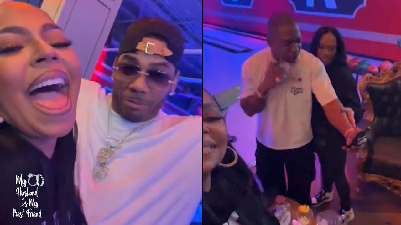 Nelly & Ashanti Host Bowling Double Date With Ja Rule & His Wife Aisha! 🎳