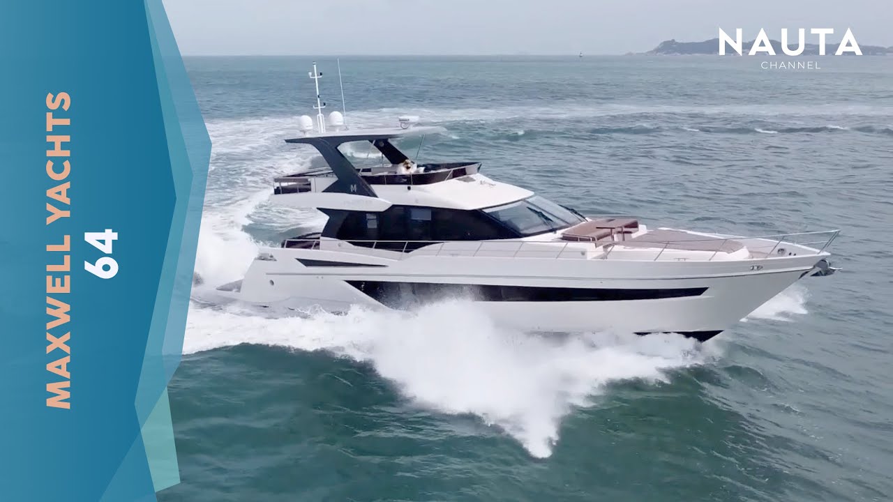 Maxwell 64 Fly - full yacht tour esterni e cabine