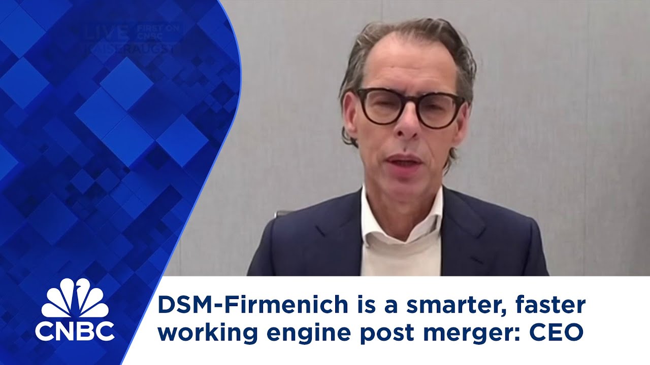 DSM-Firmenich is a smarter, faster working engine post merger, says CEO