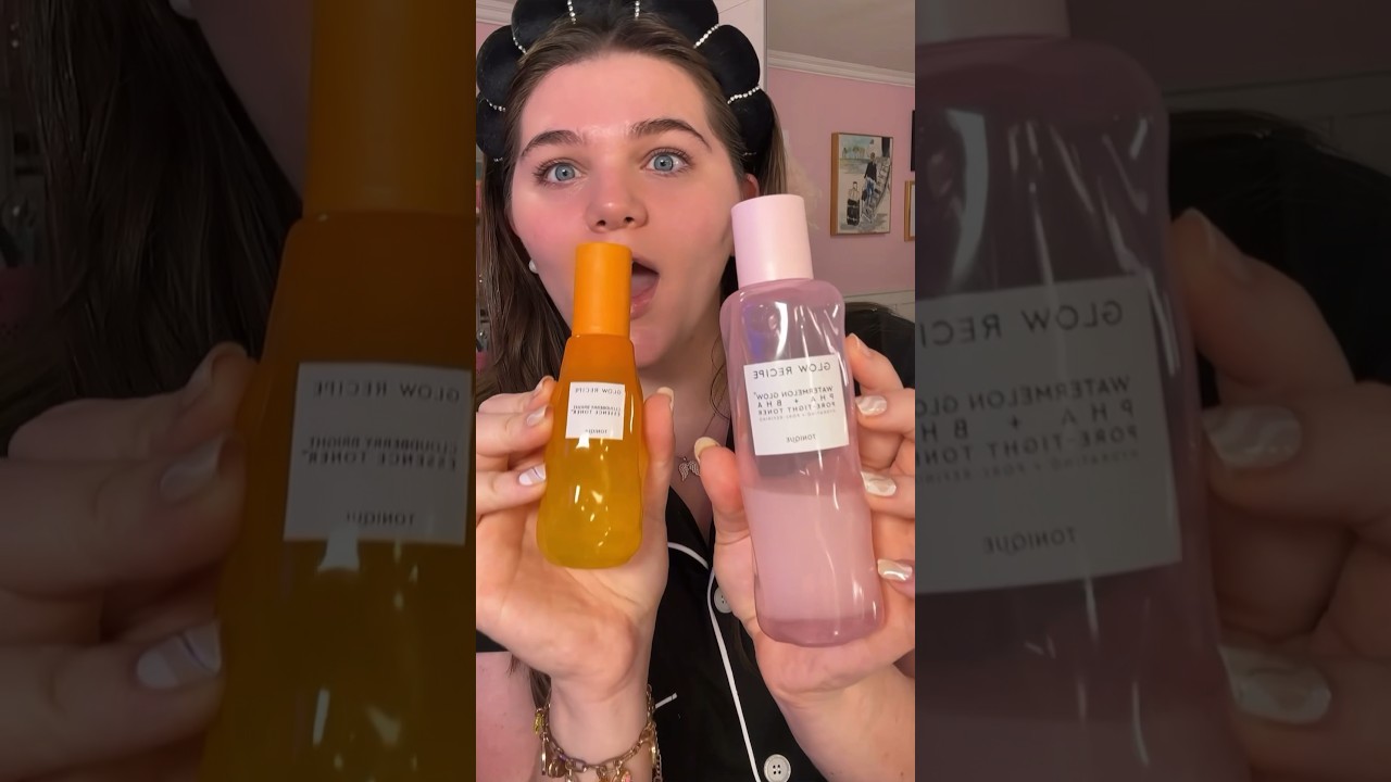 Glow recipe has a new toner? Which is better👀😭