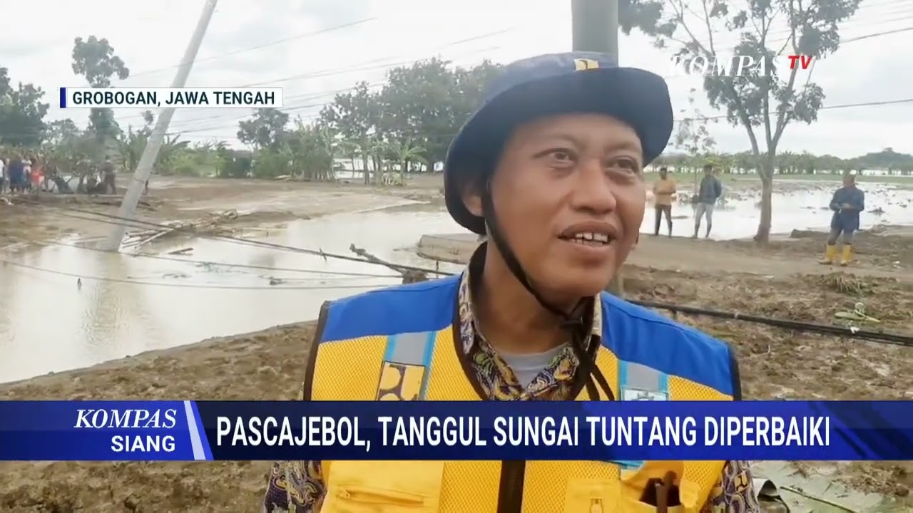 Sempat Terendam Banjir Jalur Kereta di Grobogan Kilometer 32 Sudah Bisa Dilalui