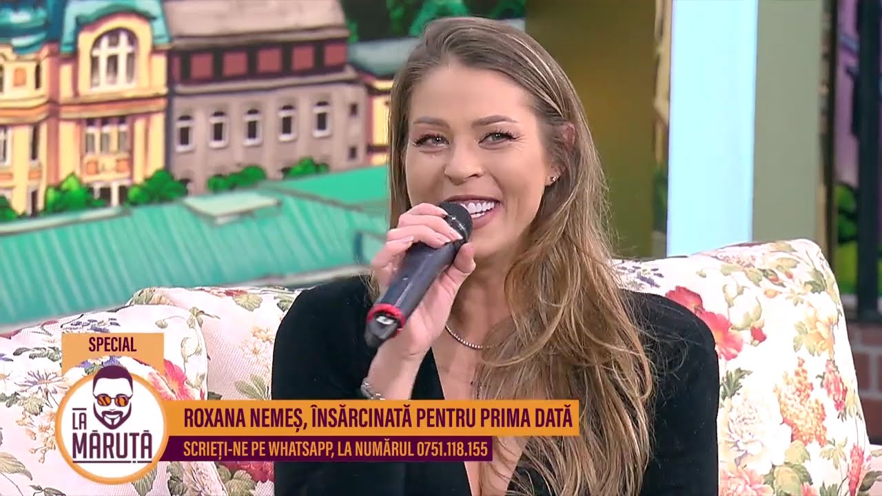 Roxana Nemeș, însărcinată pentru prima dată