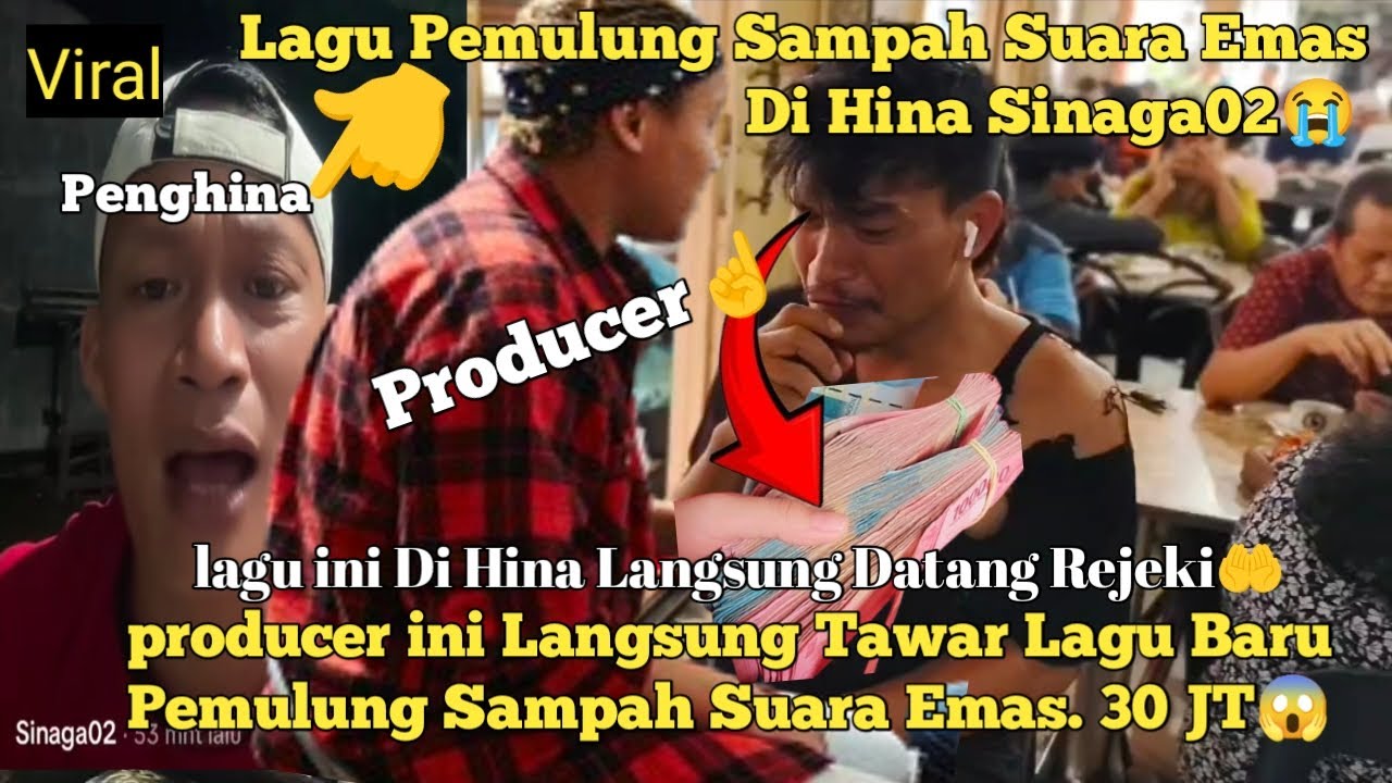 Pemulung Sampah Suara Emas❗Lagu ini Di Hina Seseorang Akhirnya Sultan Datang Nawar lagu 30 JT