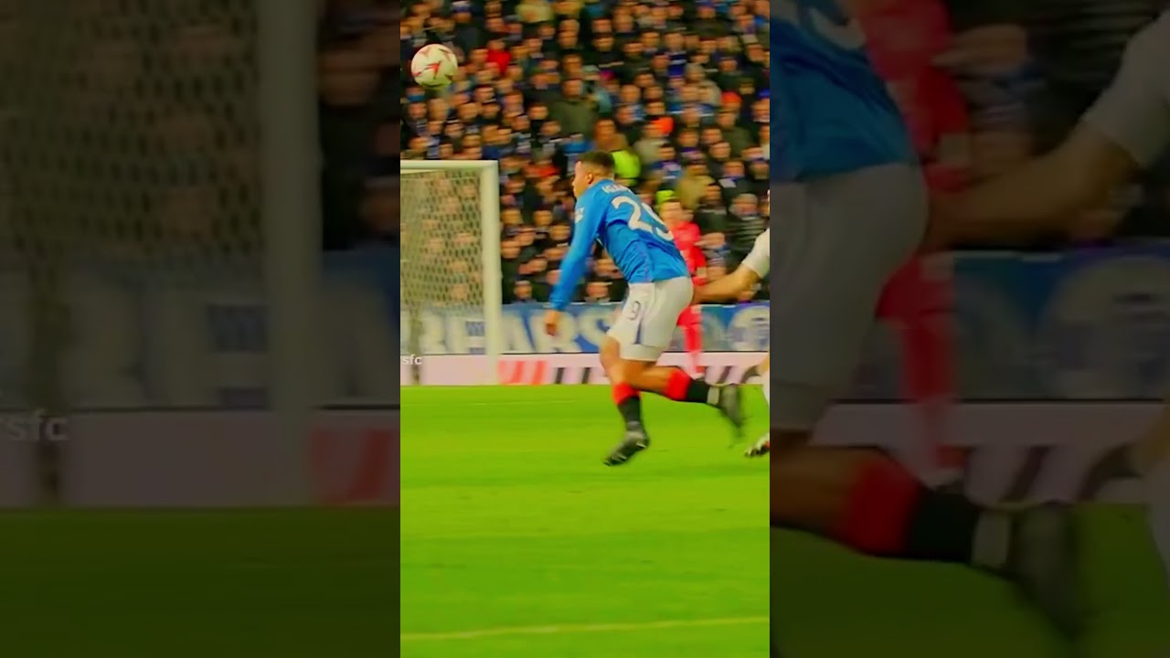 Hamza igamane touch vs union sg   Can rangers get to the final? rangersfootballclub #europaleague