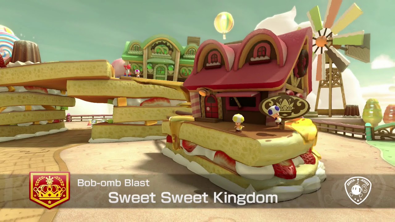 Mario Kart 8 - Battle - Bob-omb Blast (Random Settings)