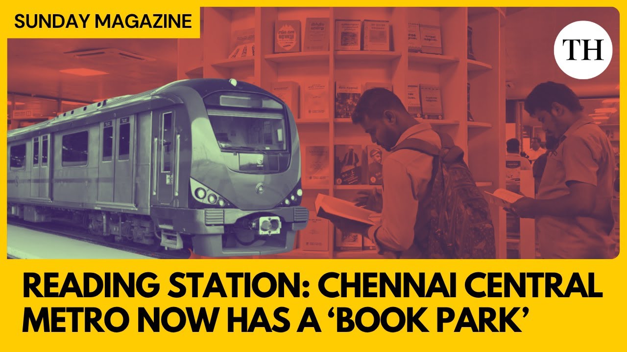 Reading station: Chennai Central Metro now has a ‘Book Park’