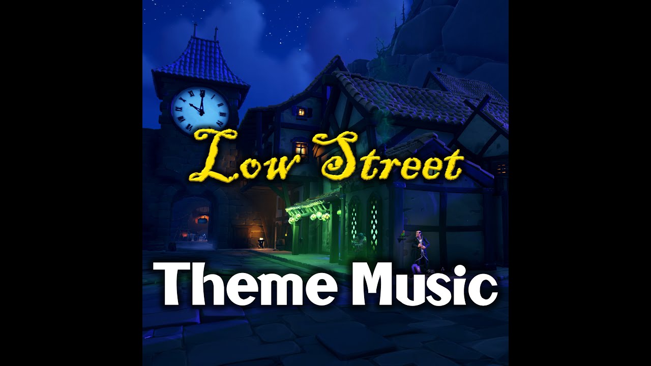 Low Street Theme Music | Ambience | The Legend of Monkey Island | Sea of Thieves Monkey Island OST
