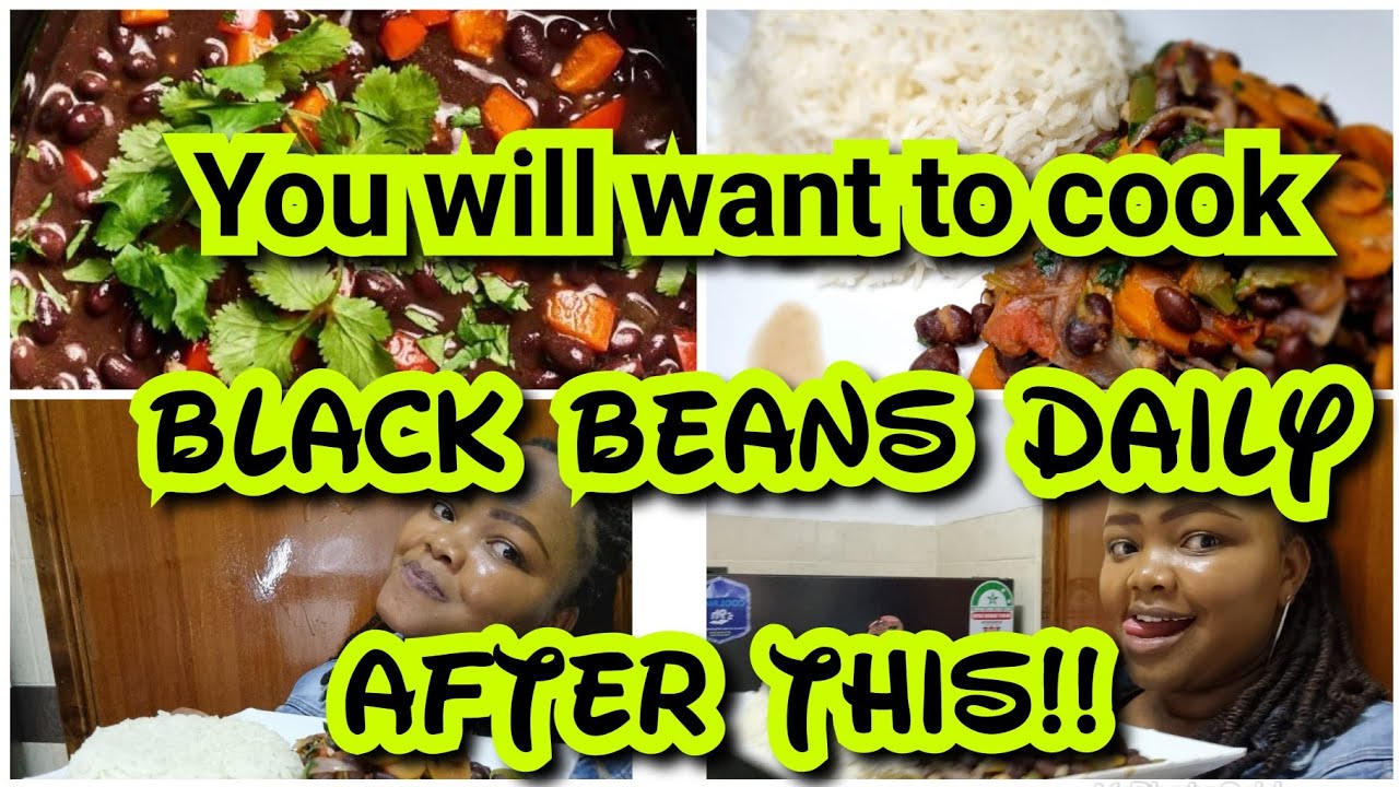 Cook with me!! The most delicious black beans(NJAHI) ! You will love it!!... Black beans recipe