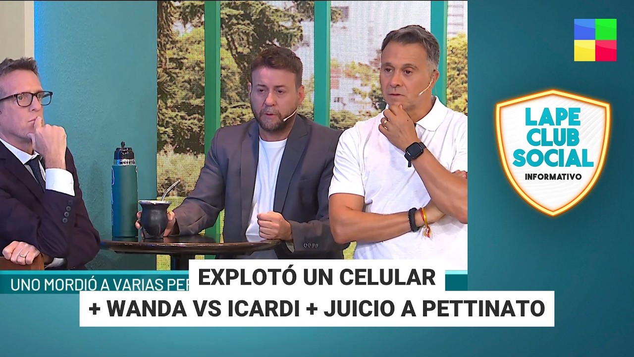 Explot&oacute; celular + Wanda vs Icardi + Juicio Pettinato #LapeClubSocial | Programa completo (18/02/26)