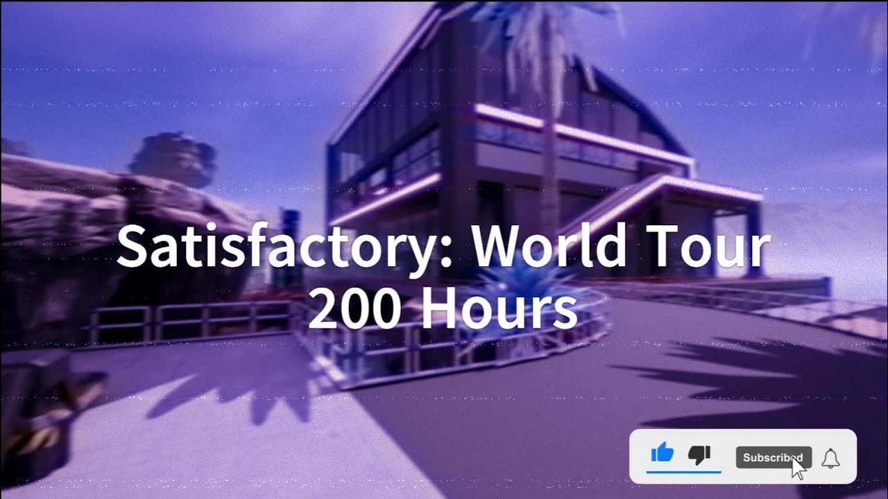 Satisfactory: Quiet Factory Tour (200hr W.I.P.)