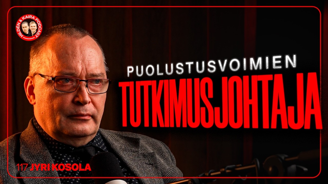 117 – JYRI KOSOLA: Puolustusvoimien tutkimusjohtaja puhuu droneista, tekoälystä & älykkäistä aseista