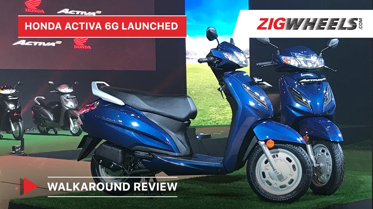 Honda Activa 6G Walkaround Review | BS6 Launch, Price, Features & More | ZigWheels