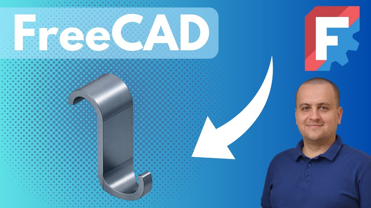 FreeCAD: szybkie ćwiczenie ze szkicem, wyciągnięciem, Pocket i Mirror (model 3D krok po kroku)
