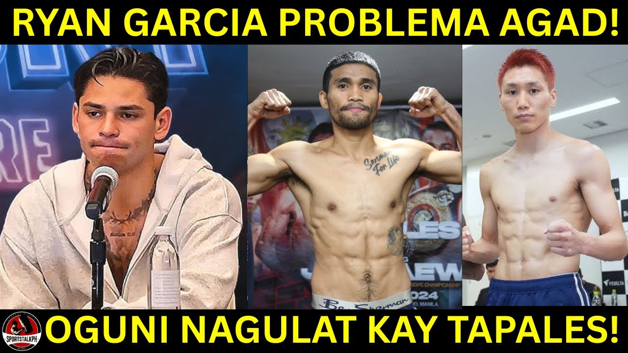 Ryan Garcia pinag MULTA ng WBC dahil sa TIMBANG! | Oguni nagulat si Tapales KALABAN!
