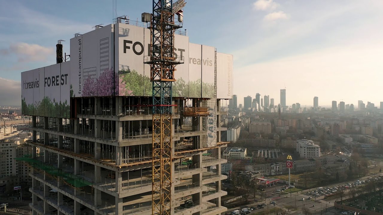 FOREST - construction site video, January 2021