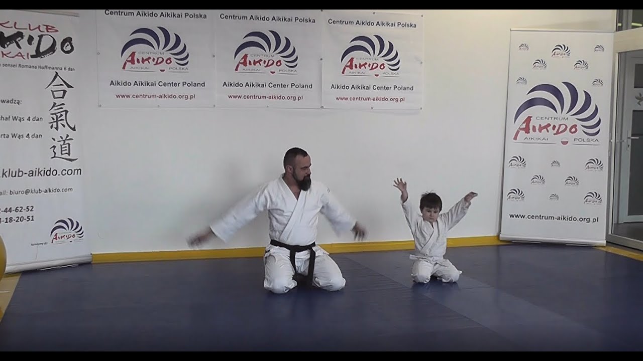 Przedszkolaki część 1 z 3 - etykieta dojo i aiki taiso