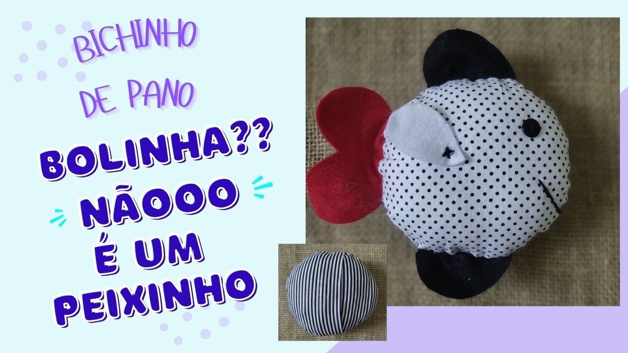 É UMA BOLINHA DE PANO? NÃOOOO, ASSISTA A AULINHA E VEJA OUE VAI SURGIR.