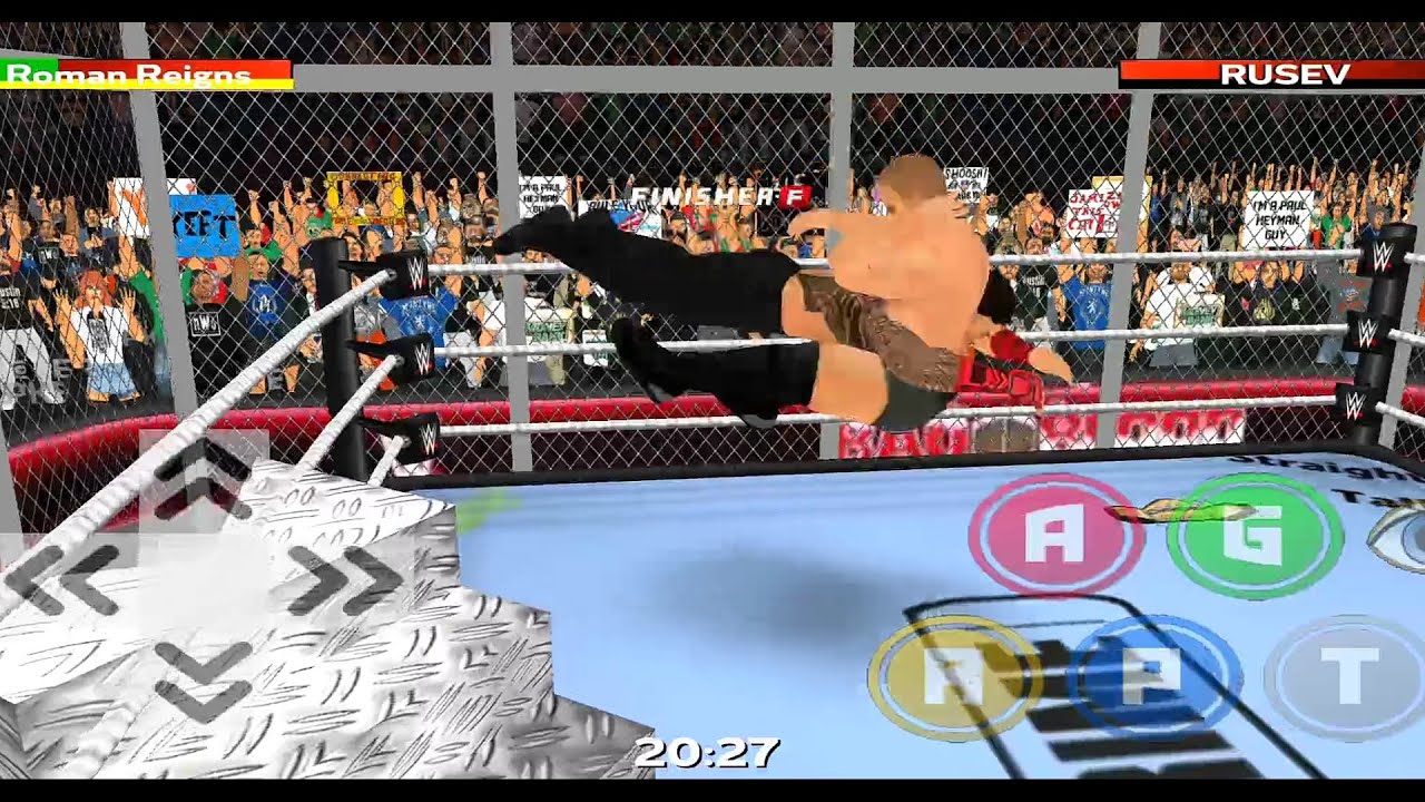 WR3D2K25 HELL IN A CELL UNITED STATES CHAMPIONSHIP ROMAN REIGNS VS RUSEV FULL LENGTH MATCH 