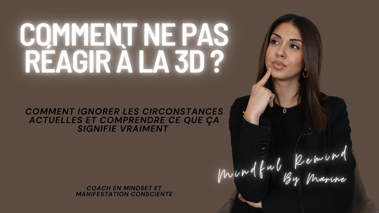 Ne pas réagir à la 3D n'est pas si difficile que tu le penses | Manifestation consciente | LOA