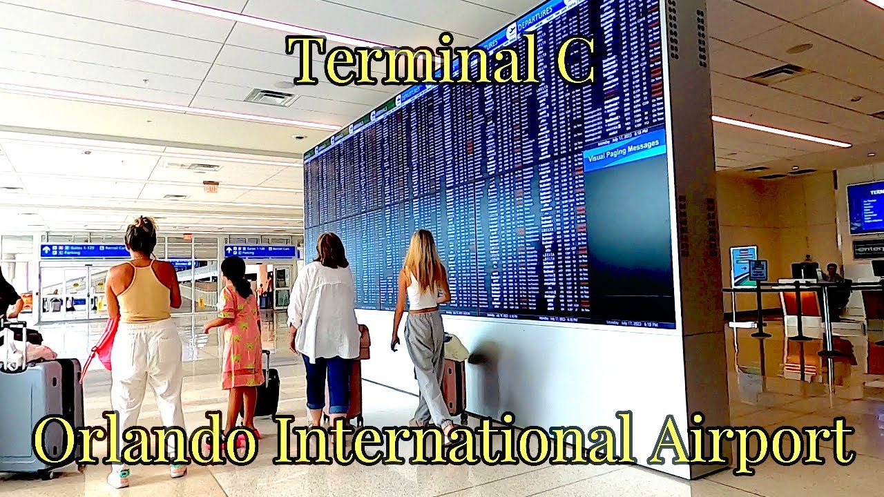 🛬🛫MCO Newly Built Terminal C | Orlando International Airport | Orlando , FL