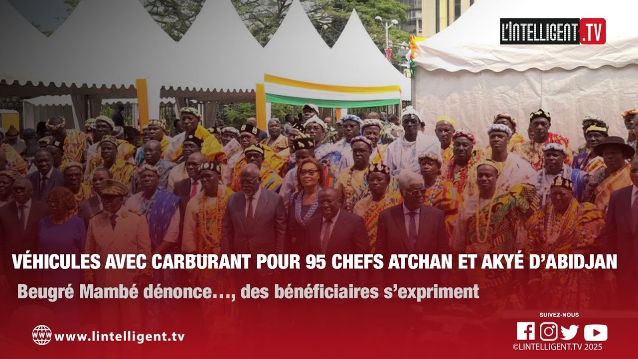 Véhicules avec carburant pour 95 chefs Atchan et Akyé d’Abidjan : des bénéficiaires s’expriment