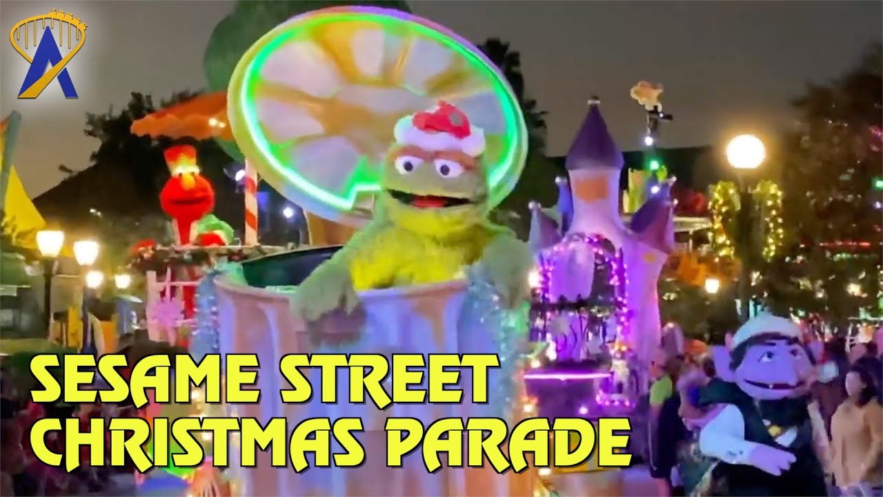 Sesame Street Christmas Parade at SeaWorld Orlando