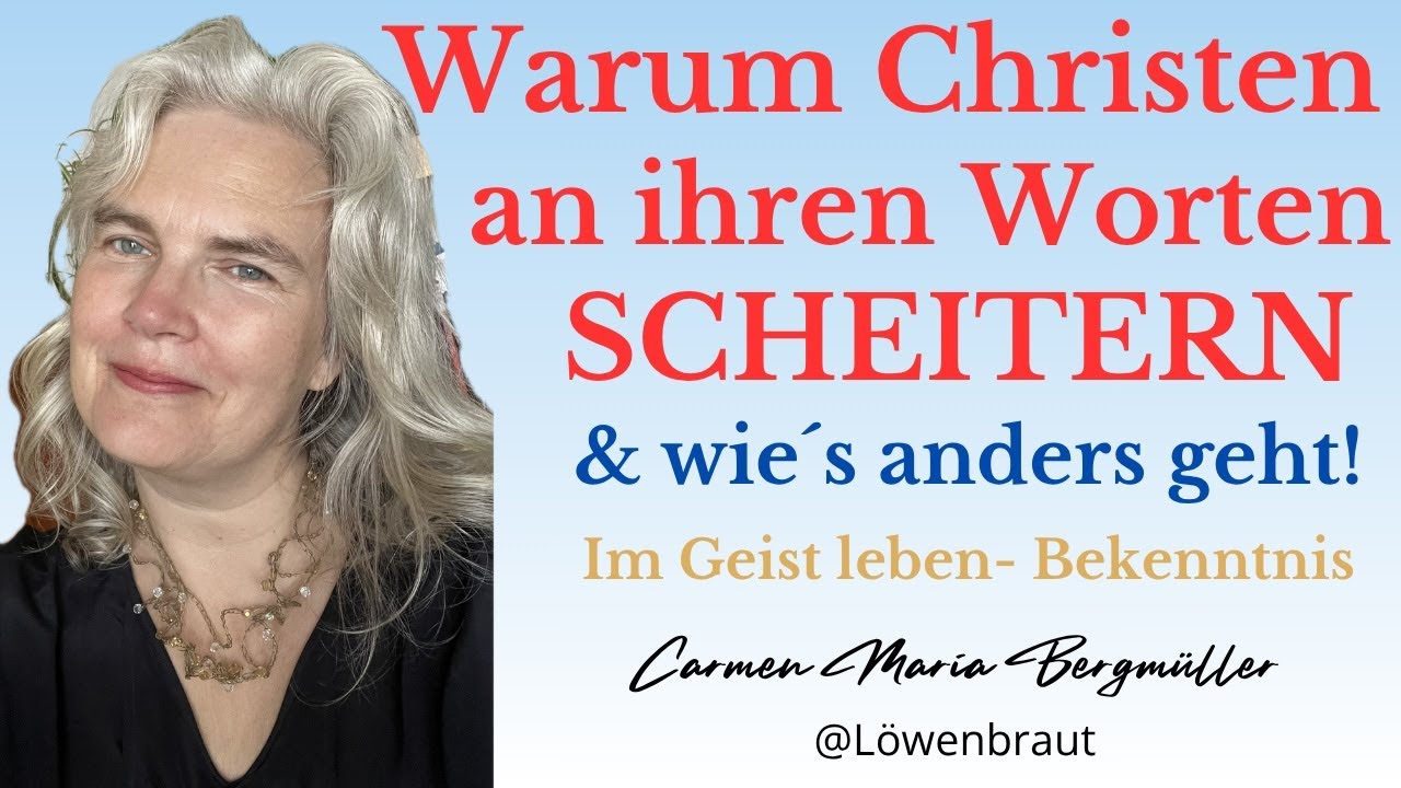 Sprichst du Tod, obwohl du Leben willst? I Im Geist leben – Bekenntnis