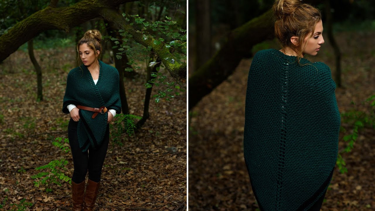 How To Knit The Highland Forest Shawl