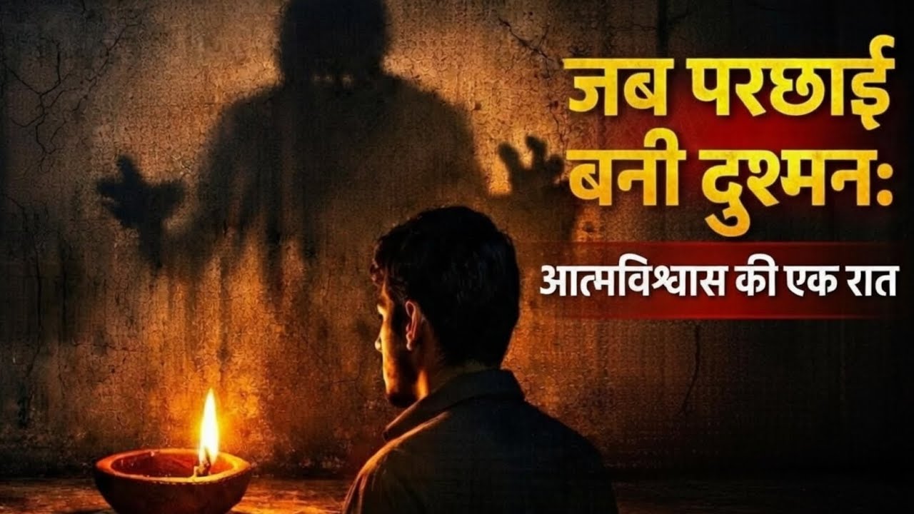 जब परछाई बनी दुश्मन😱 आत्मविश्वास की एक रात”🧎‍♂️ | Hindi Motivational Story | Hindi Motivational 