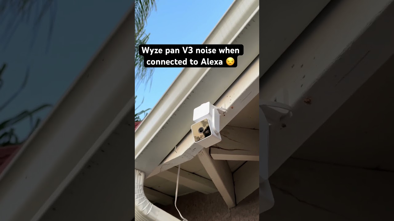 Firmware issue with Wyze pan V3 and Alexa #wyzecam