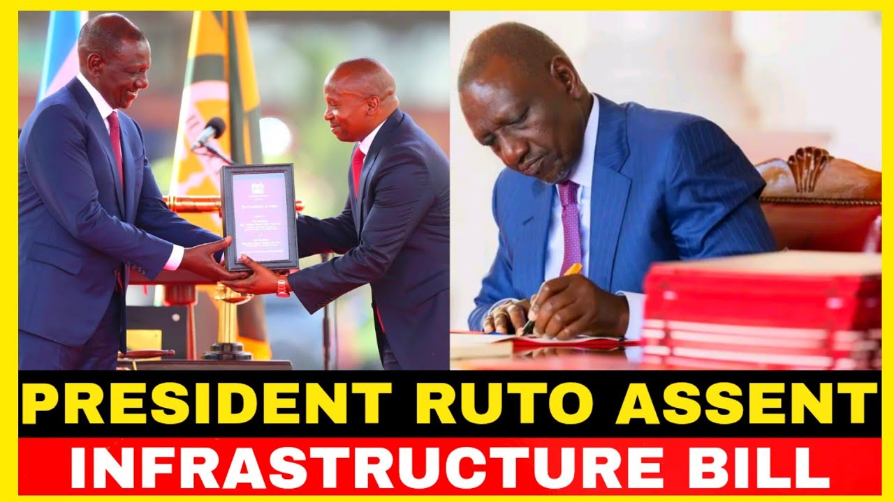 PRESIDENT RUTO FINALLY ASSENT INFRASTRUCTURES FUND BILL