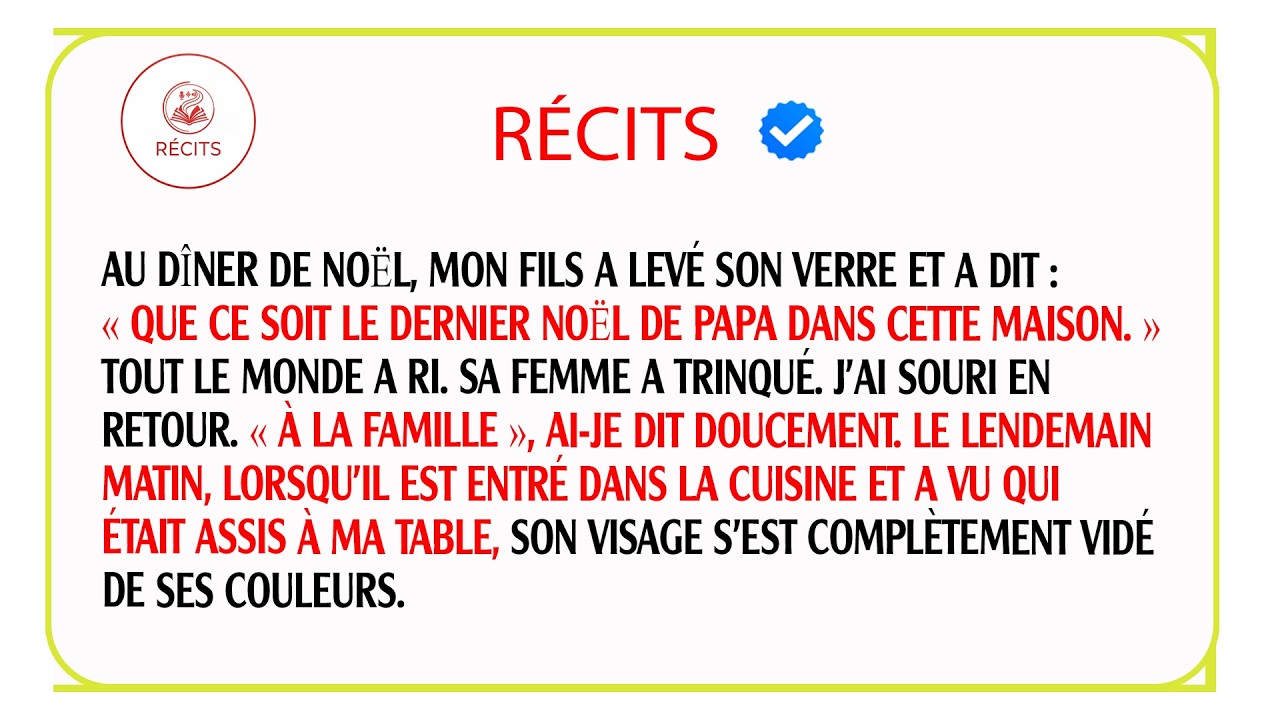 Mon fils a tenté de m’empoisonner pour mes terres : une terrible trahison familiale à Noël.