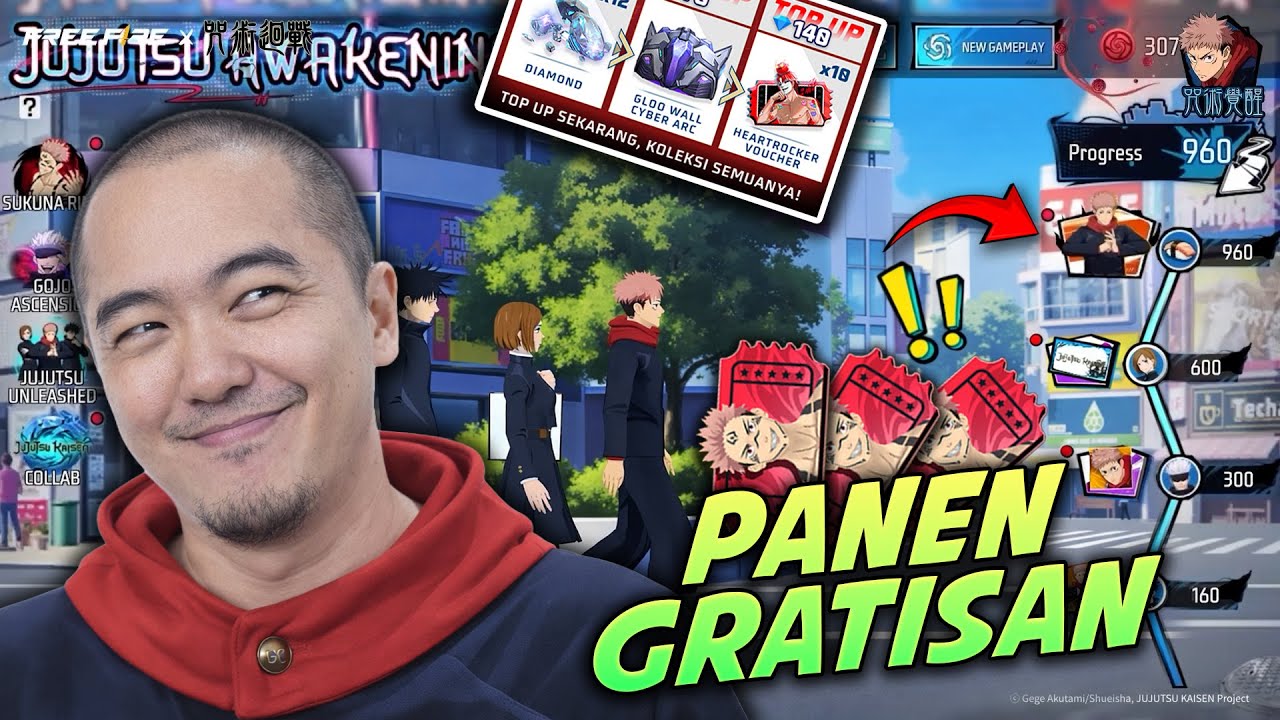 BUNDLE ITADORI GRATIS! CARA DAPAT BUNDLE YUJI ITADORI GRATIS