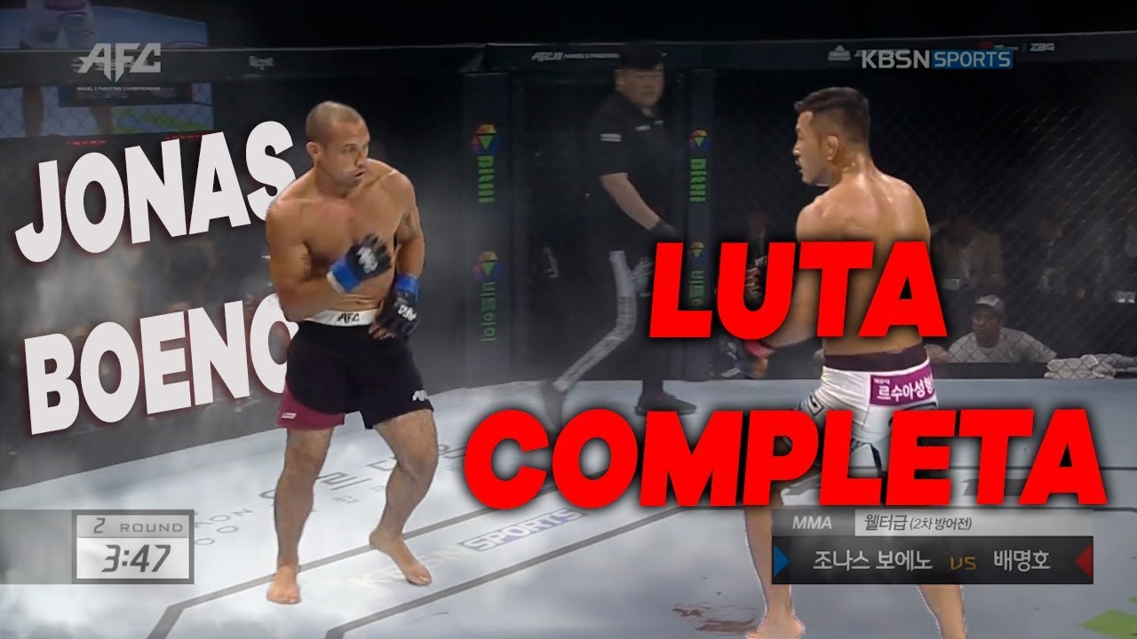 AFC11 Angels Fighting Championship - Card Principal Jonas Bueno VS. Bae Myung ho