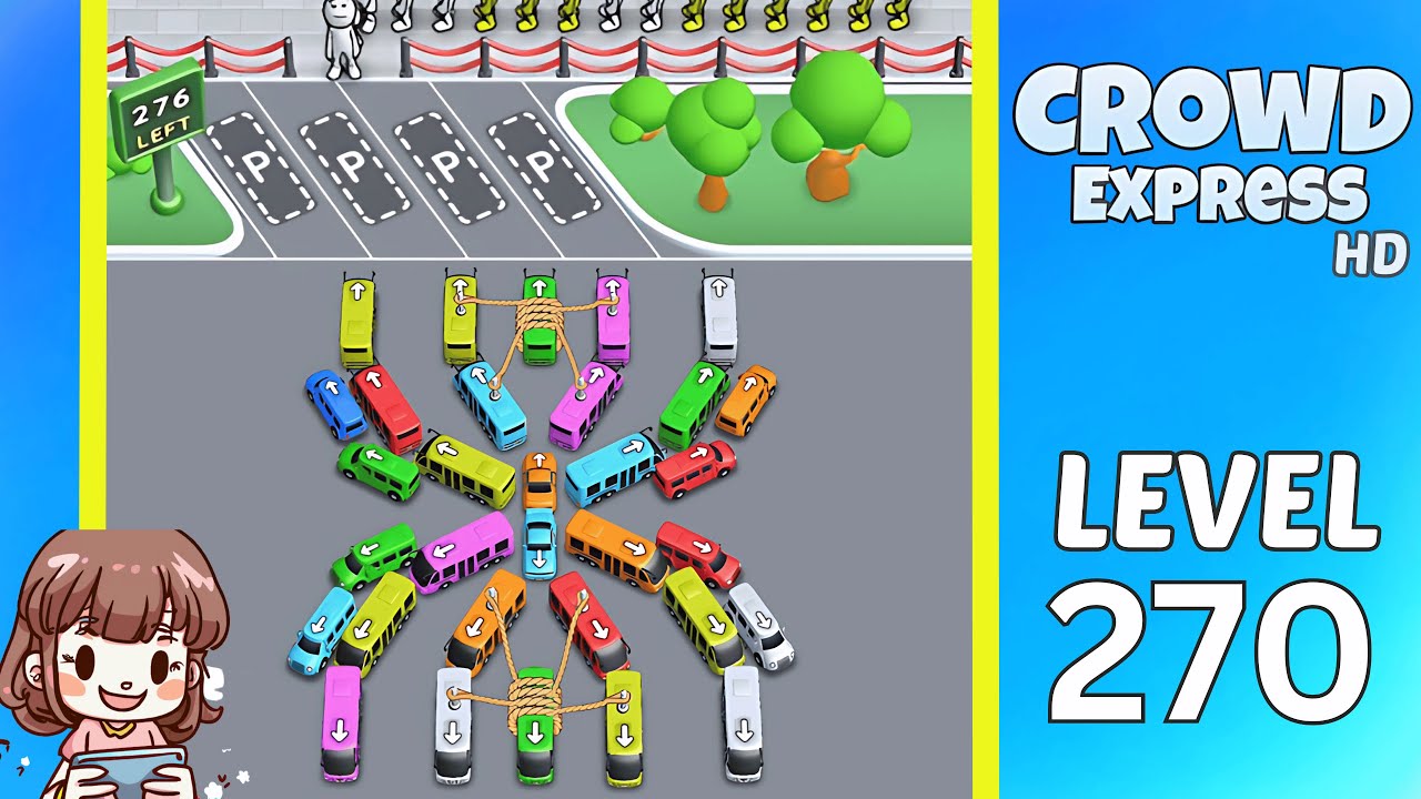 Crowd Express Level 270 Solution Walkthrough