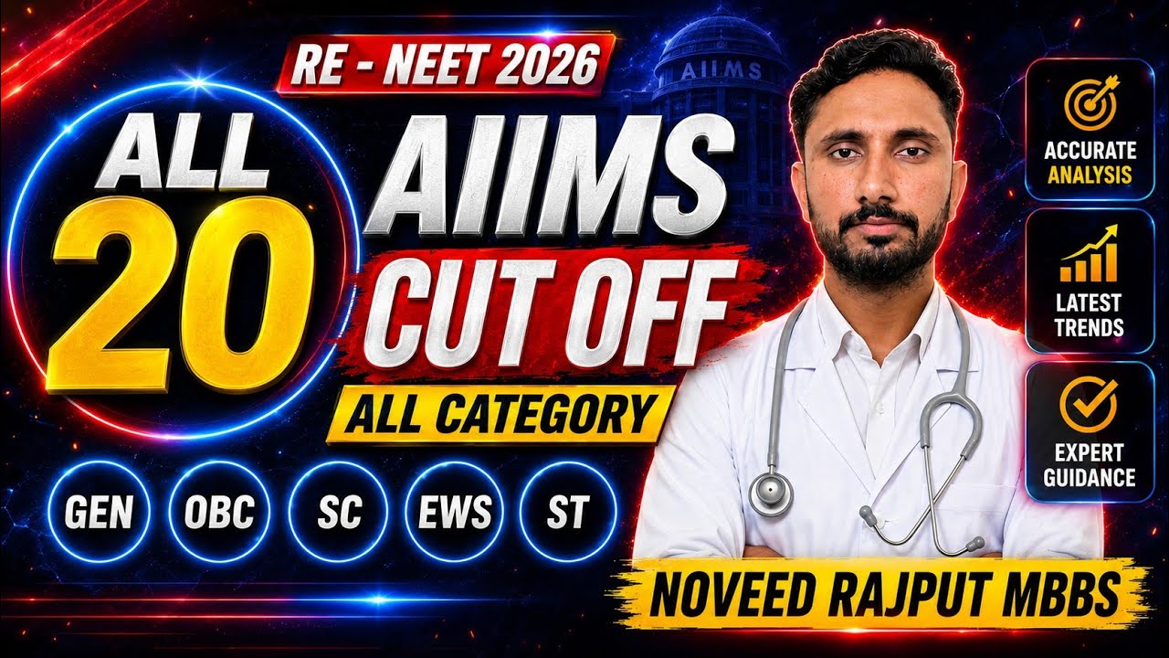 RENEET 2026 ALL 20 AIIMS MBBS EXPECTED Cutoff🔥 || Final Category wise 📊 Marks vs rank analysis||