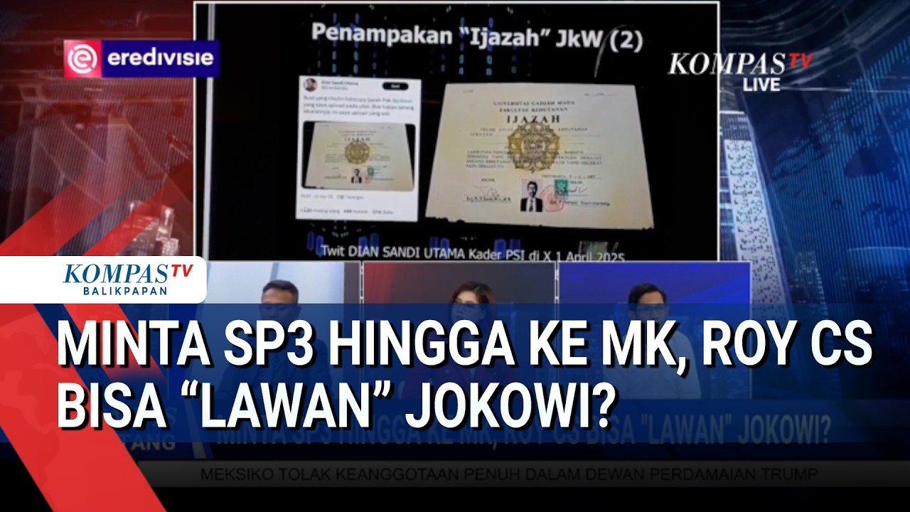 Minta SP3 Hingga ke MK, Roy CS Bisa 