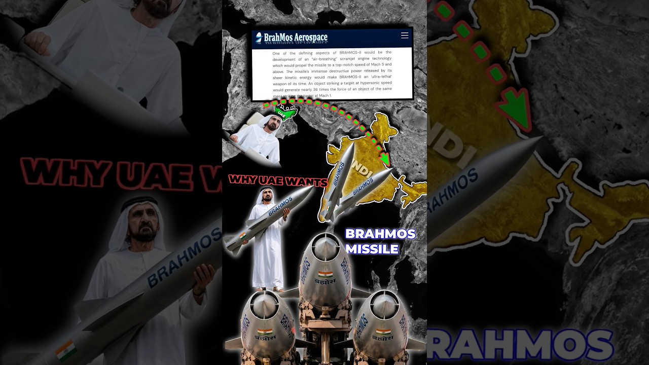 Why UAE Wants India&rsquo;s BrahMos Missile? #shorts #brahmos #defencedeal