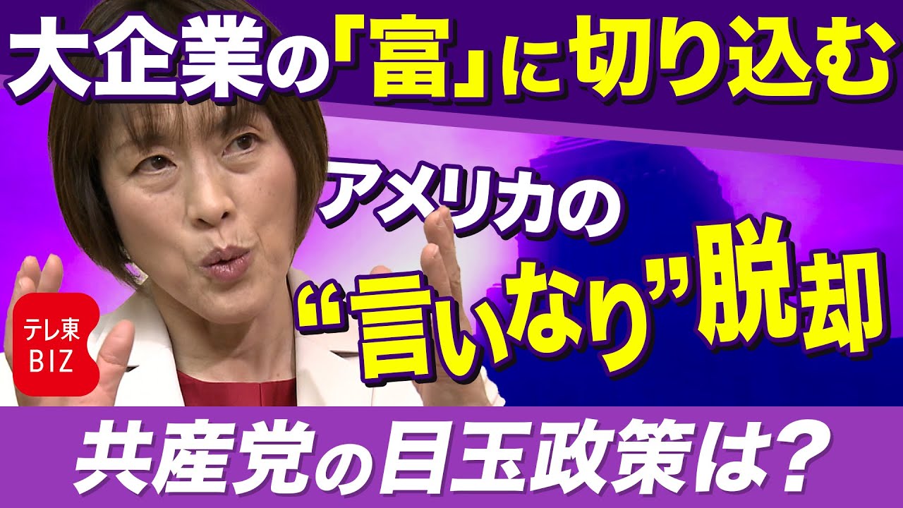 投票に役立つ！政党トップ取材「共産党」の目玉政策は？