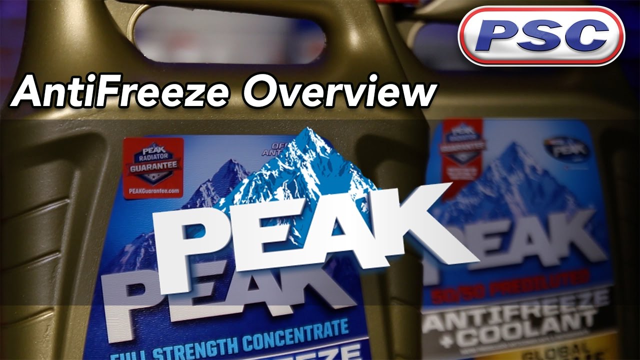 PEAK® |  Antifreeze & Coolants Overview
