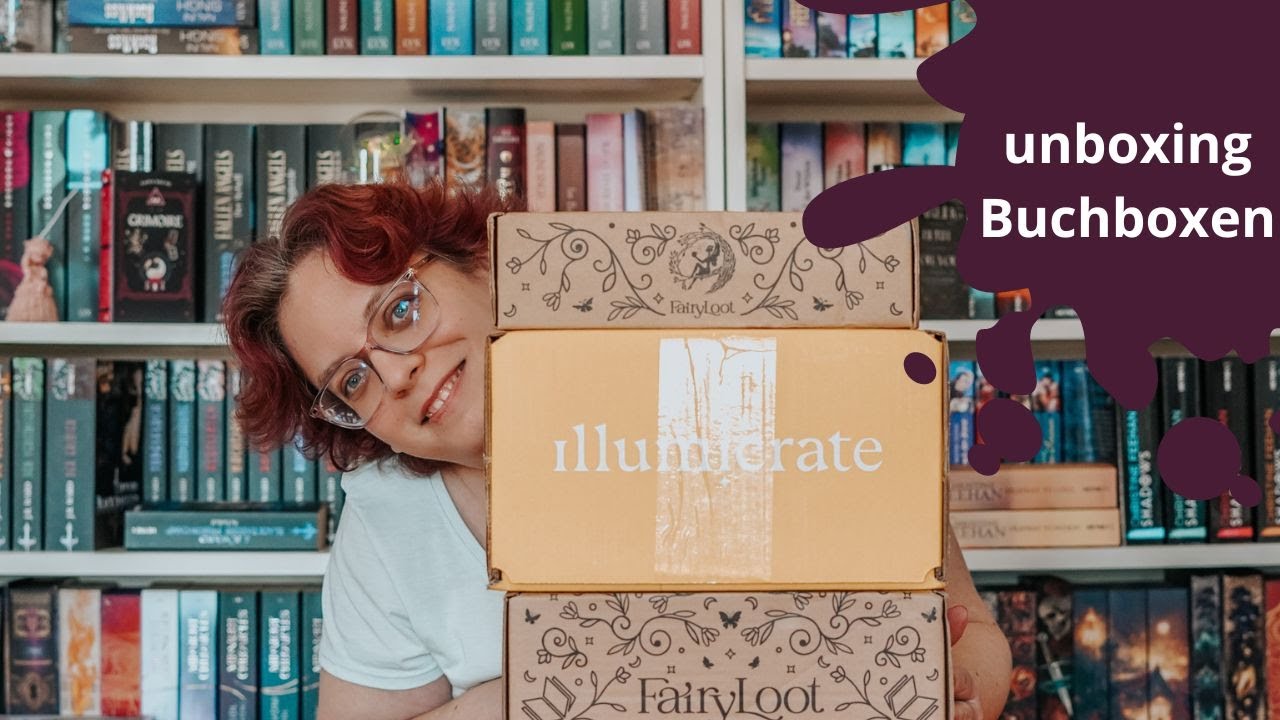 Buchboxen unboxing - Fairyloot & Illumicrate April 2024