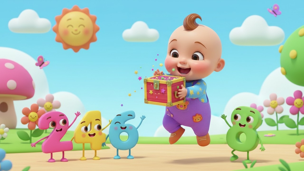 Canción de Cuna para Dormir con Estrellas 🌙✨ | Canciones infantiles educativas | Baby Song Español