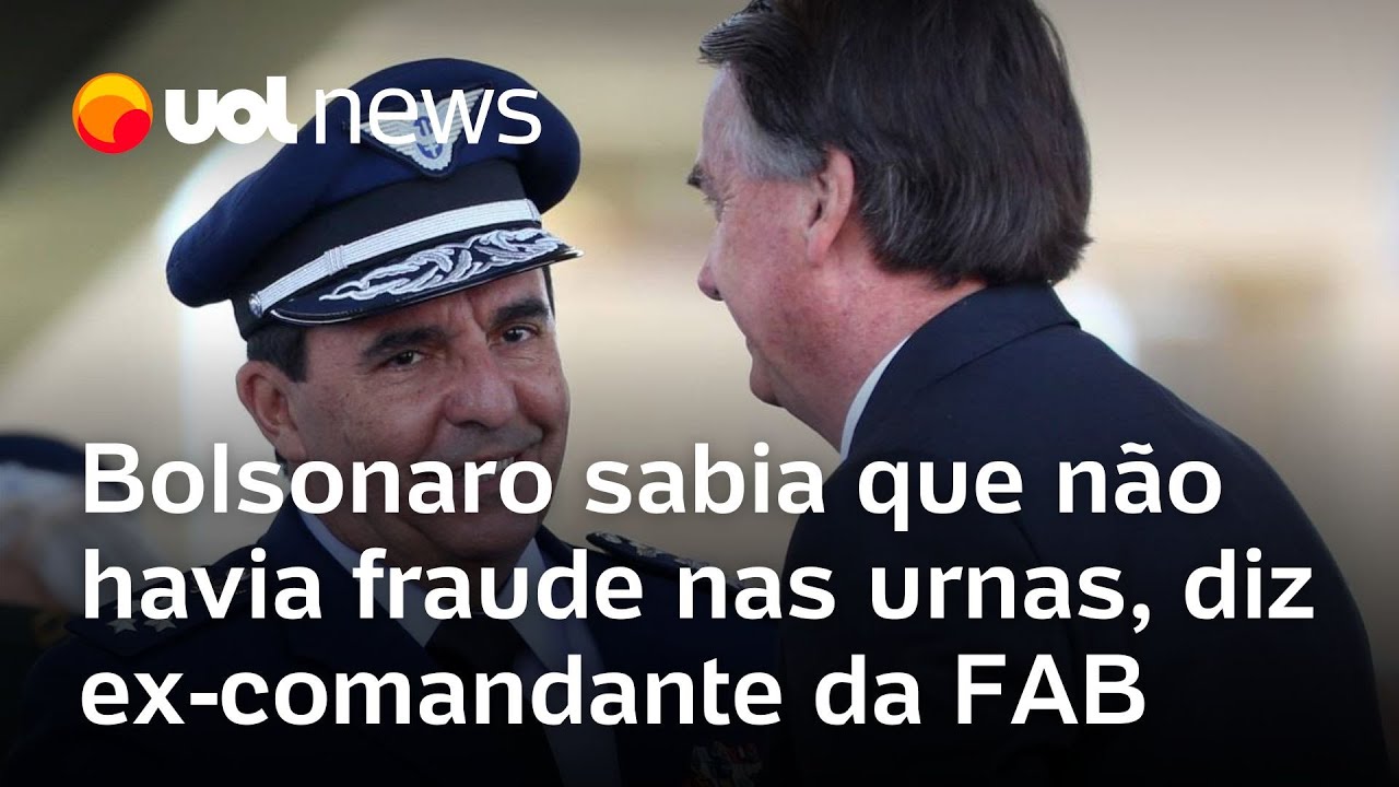 Bolsonaro sabia e participou de reunião sobre o plano golpista, diz ex-comandante da FAB