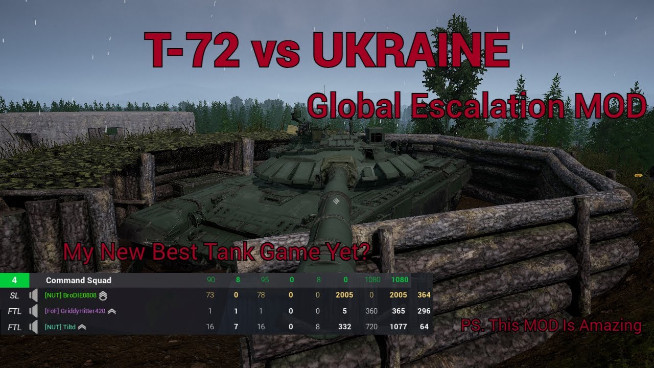 Squad - GLOBAL ESCALATION MOD - MY NEW BEST TANK GAME?