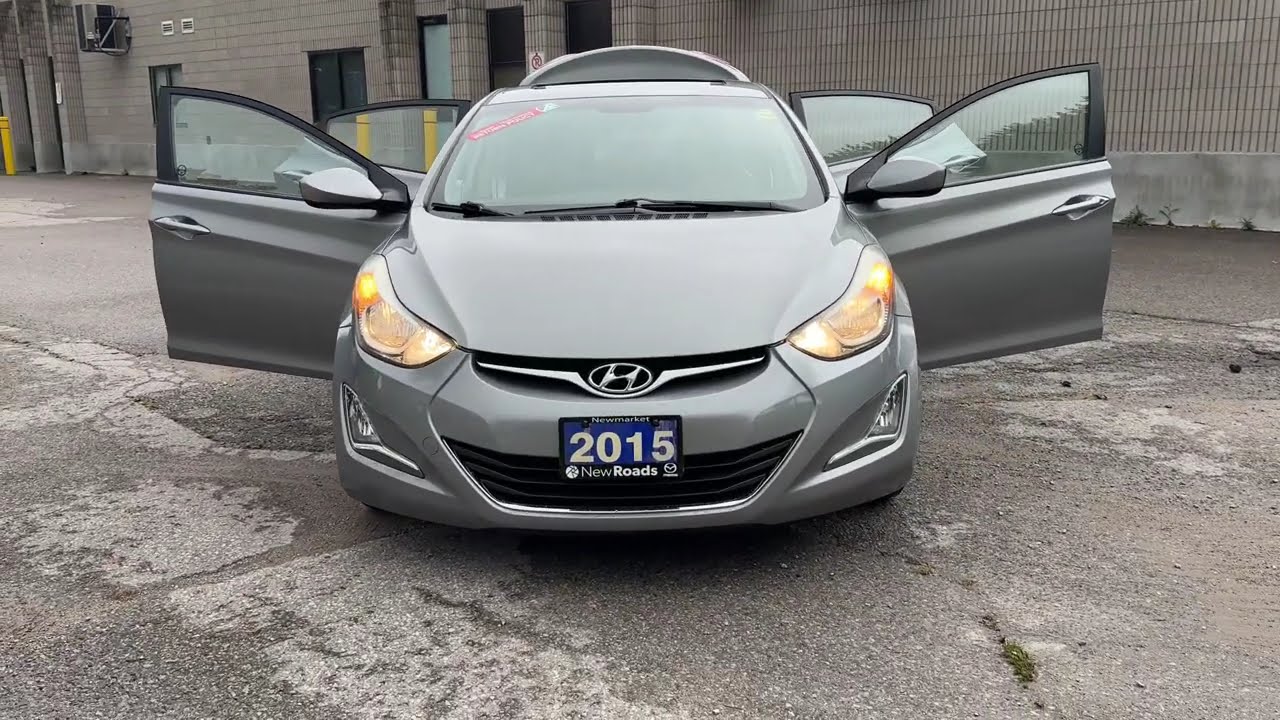 2015 Hyundai Elantra GLS (A6) 4dr Sedan ONE OWNER| NO ACCIDENTS| CERTI ...