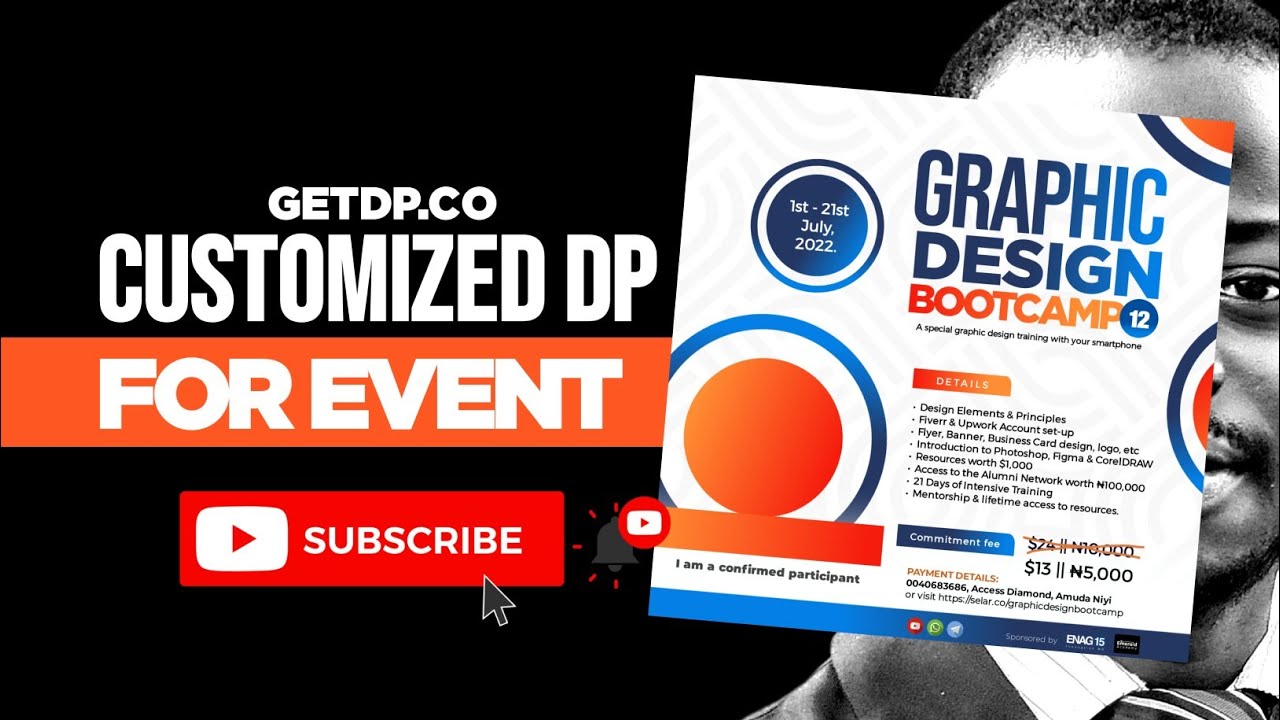 Get Your Customized DP for Event Participants - getdp.co